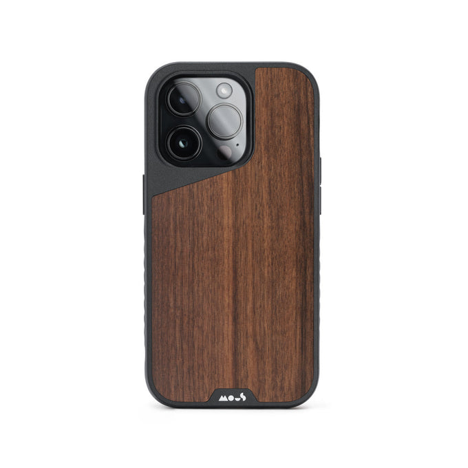 Mous MagSafe Compatible Walnut Phone Case Limitless 5.0