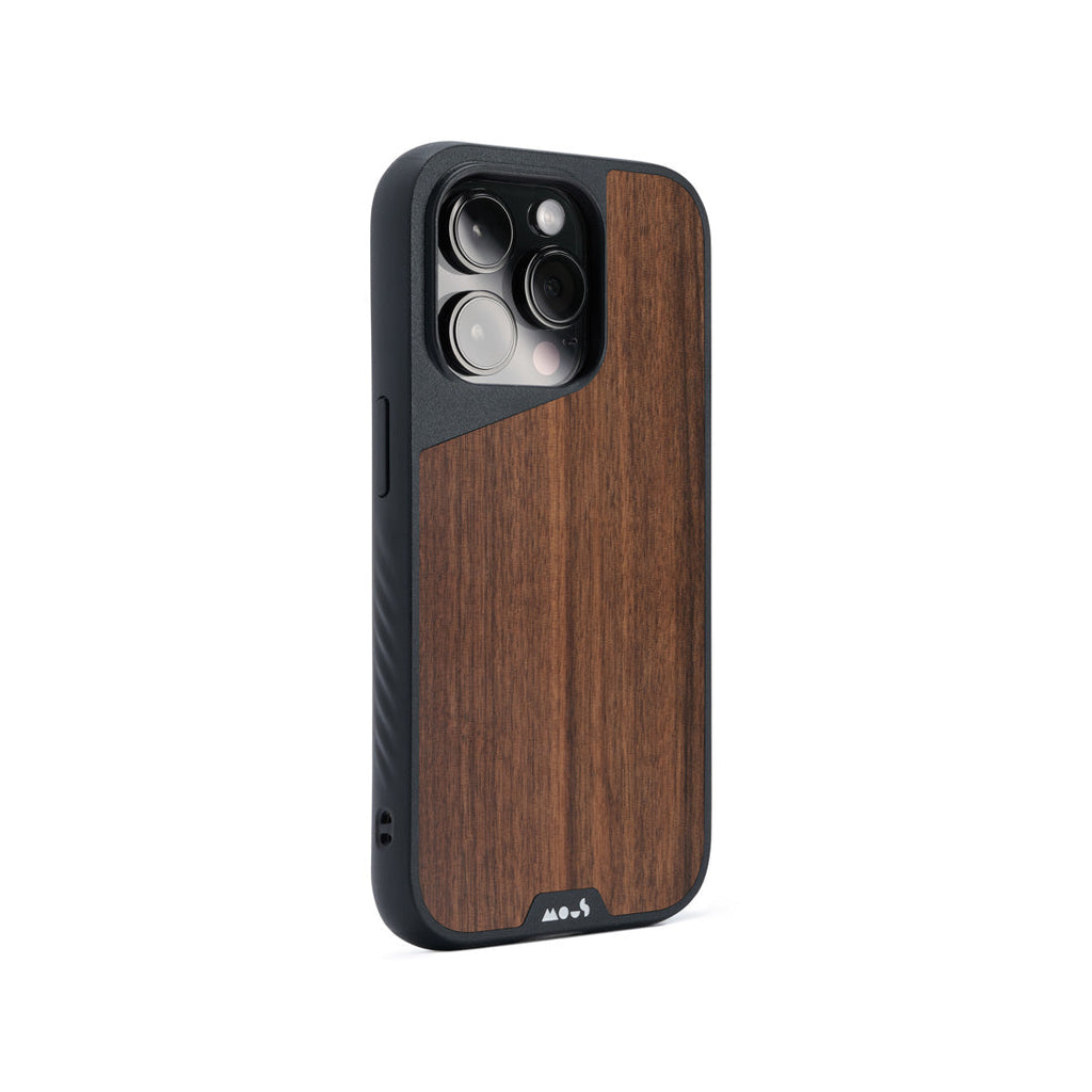 Mous  MagSafe® Compatible Walnut Phone Case - Limitless 4.0
