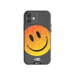 Ben Eine Orange Smiley Face Clear Protective Case | iPhone 12,iPhone 12 mini