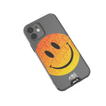 Ben Eine Orange Smiley Face Clear Protective Case | iPhone 12,iPhone 12 mini