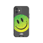 Clear Transparent iPhone Case Ben Eine Green Smiley Face Qi | iPhone 12,iPhone 12 mini