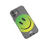 Clear Transparent iPhone Case Ben Eine Green Smiley Face Qi | iPhone 12,iPhone 12 mini