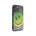 Clear Transparent iPhone Case Ben Eine Green Smiley Face Qi | iPhone 13 Pro,iPhone 13 Pro Max,iPhone 14 Pro,iPhone 14 Pro Max,iPhone 15 Pro,iPhone 15 Pro Max