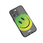 Clear Transparent iPhone Case Ben Eine Green Smiley Face Qi | iPhone 13 Pro,iPhone 13 Pro Max,iPhone 14 Pro,iPhone 14 Pro Max,iPhone 15 Pro,iPhone 15 Pro Max