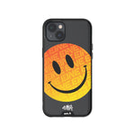 Ben Eine Orange Smiley Face Clear Protective Case | iPhone 14 Plus,iPhone 14,iPhone 15,iPhone 15 Plus