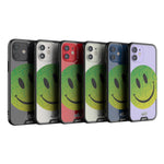 Clear Transparent iPhone Case Ben Eine Green Smiley Face Qi | iPhone 12,iPhone 12 mini