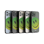 Clear Transparent iPhone Case Ben Eine Green Smiley Face Qi | iPhone 12 Pro,iPhone 12 Pro Max