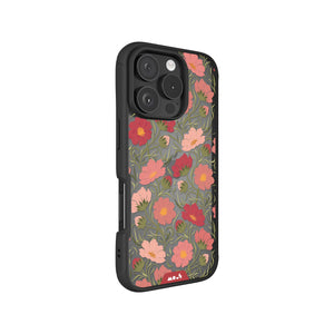 Flowers Printed Phone Case – Cosmos Pink - Clarity