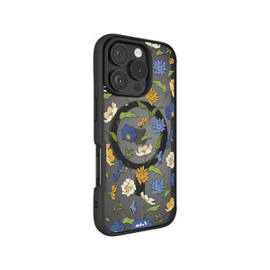 Flowers MagSafe® Compatible Printed Phone Case – Floral Blue