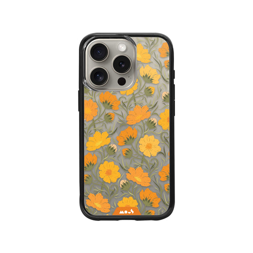 Mous Phone Case Clear Floral Pattern Flowers