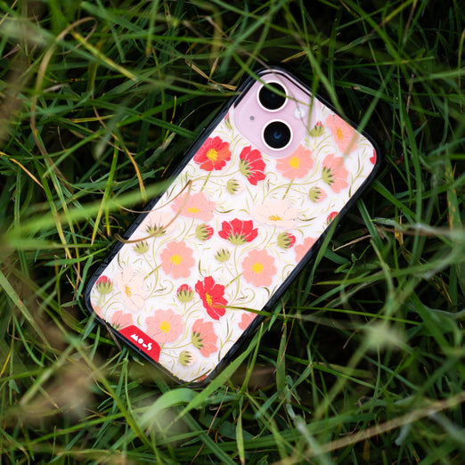 Mous Phone Case Clear Floral Pattern Flowers