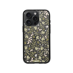 Flowers Printed Phone Case – Ditsy Green - Clarity