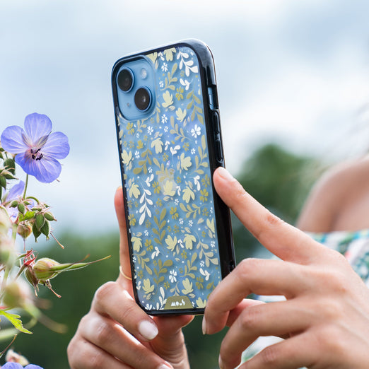 Mous Phone Case Clear Floral Pattern Flowers