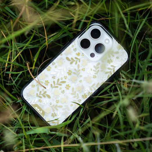 Mous Phone Case Clear Floral Pattern Flowers