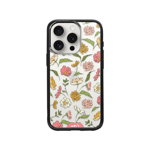 Mous Phone Case Clear Floral Pattern Flowers