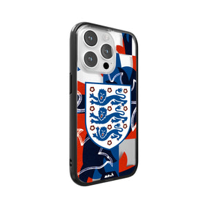 England Three Lions Printed Phone Case - Clarity