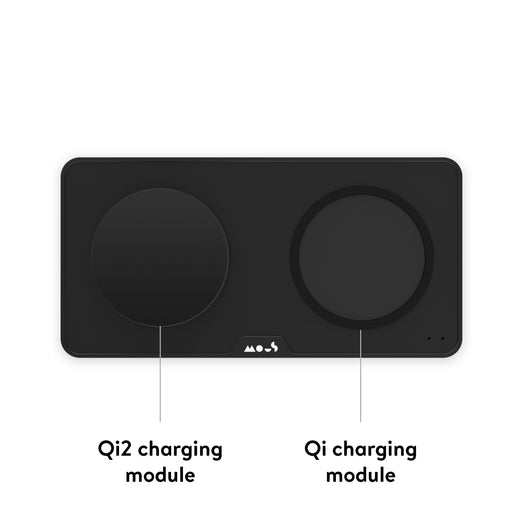 Matte Black Charging Station with Qi2