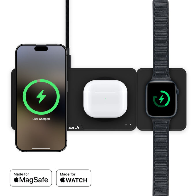 Mous | Matte Black 4 in 1 Fast Charging Set