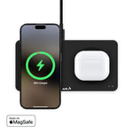 Cutting-edge MagSafe-compatible charging station designed for lightning-fast charging. Sleek, efficient, and equipped for rapid power delivery. Ideal for hassle-free charging on the go.