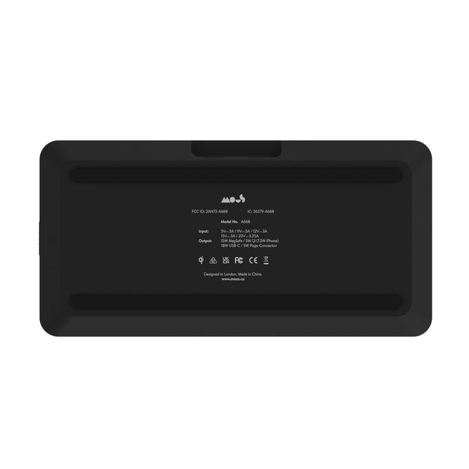 Mous  Matte Black Charging Station with MagSafe®