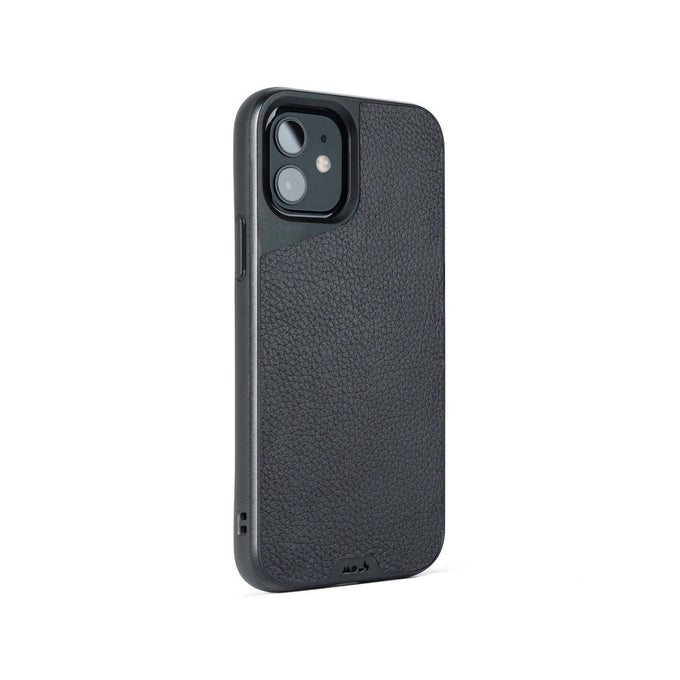 Mous for iPhone 11 Case - Limitless 3.0 - Black Leather - Protective iPhone  11 Case - Shockproof Phone Cover