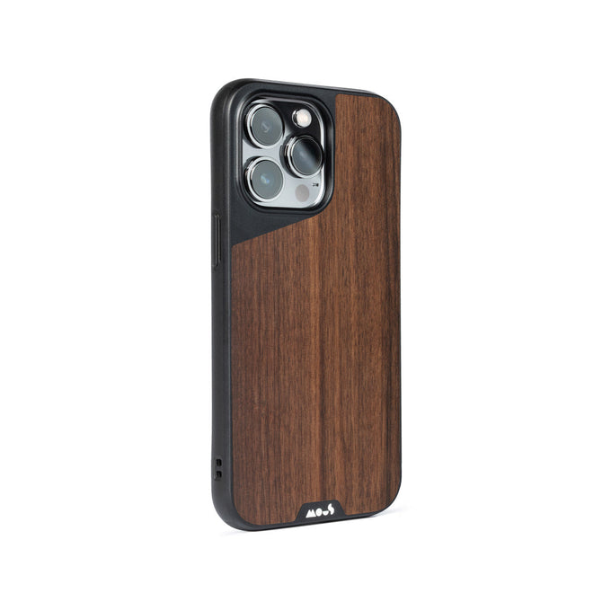 Mous - Case for iPhone 13 Pro Max - Walnut - Limitless 4.0 - Protective  iPhone 13 Pro Max Case MagSafe Compatible - Shockproof Phone Cover 